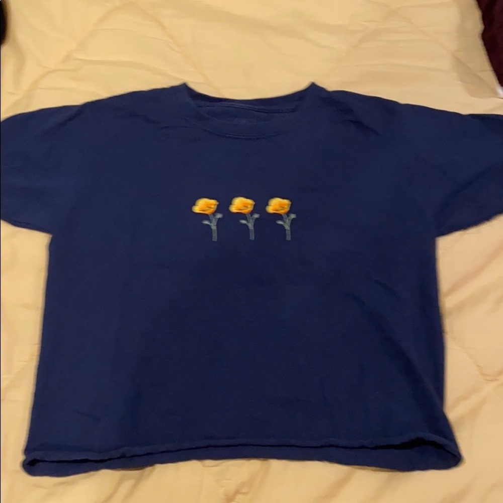 Brandy flower tee